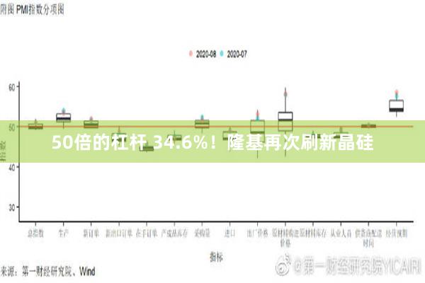 50倍的杠杆 34.6%！隆基再次刷新晶硅