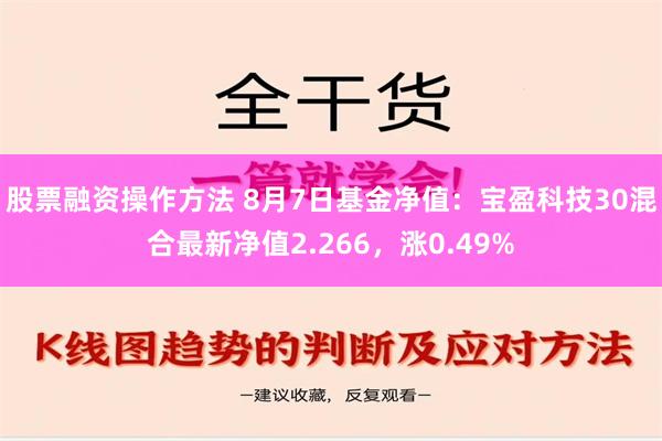 股票融资操作方法 8月7日基金净值：宝盈科技30混合最新净值2.266，涨0.49%