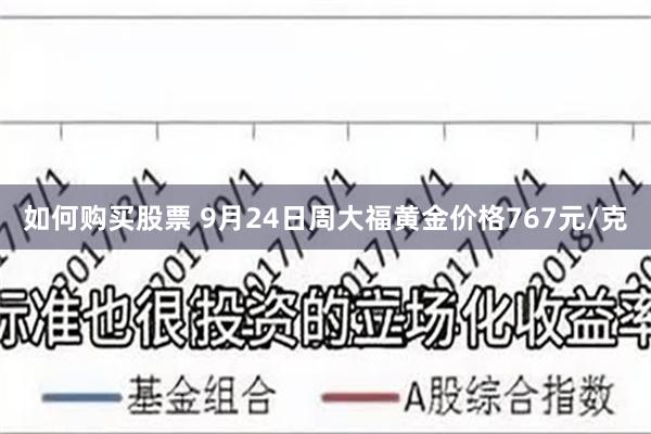 如何购买股票 9月24日周大福黄金价格767元/克