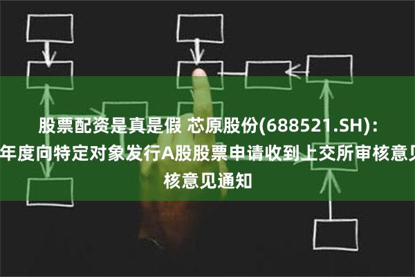 股票配资是真是假 芯原股份(688521.SH)：2023年度向特定对象发行A股股票申请收到上交所审核意见通知